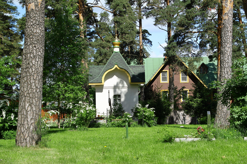 Территория Спасо-Преображенского Валаамского монастыря