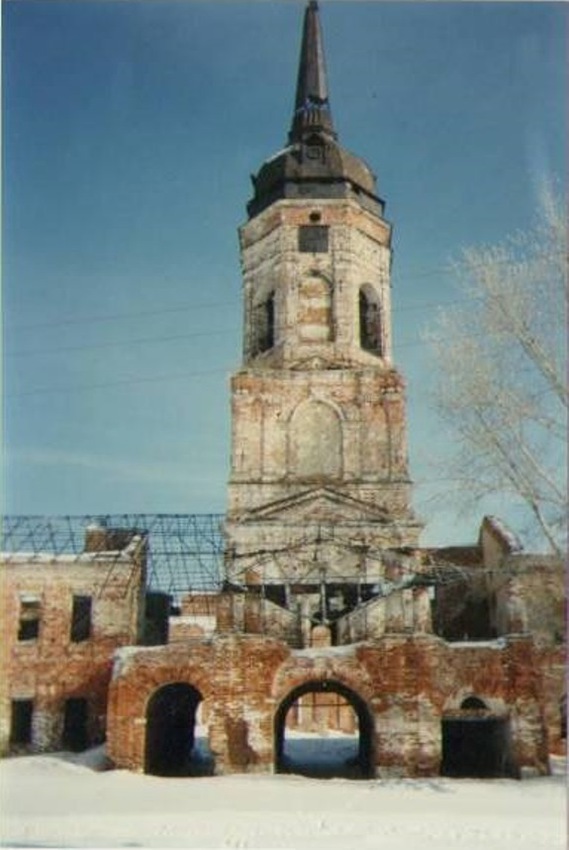 Колокольня Николае-Радовицкого монастыря. 90-е годы