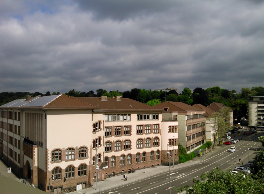 Kaiserslautern Blick auf BurgGymnasium