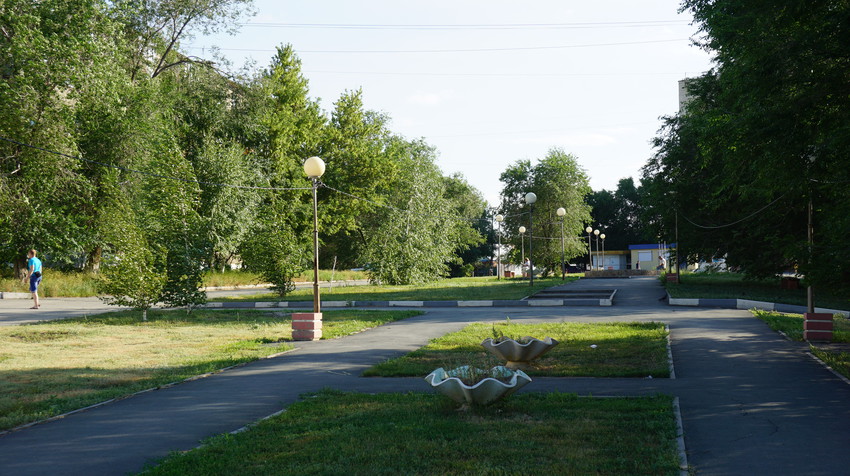 Сквер имени Сорокина.