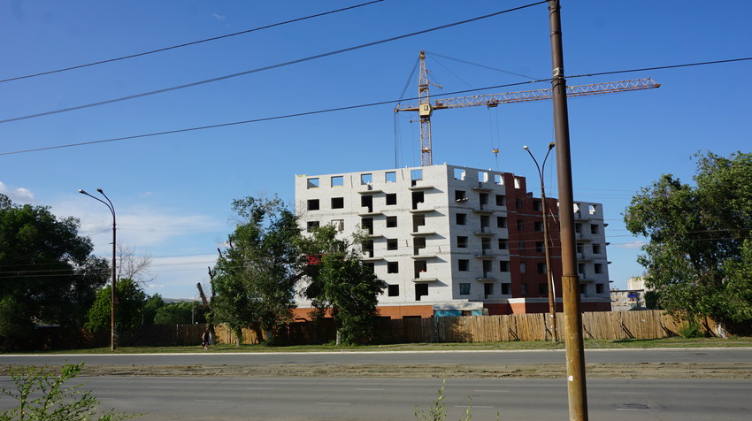 На проспекте Ленина.