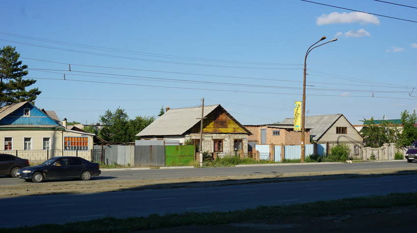 На проспекте Ленина.