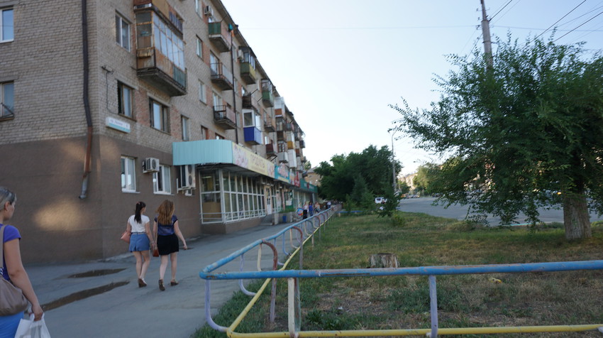 На проспекте Ленина.