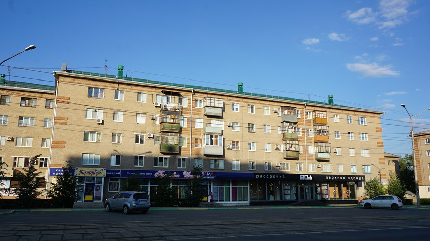 На проспекте Ленина.