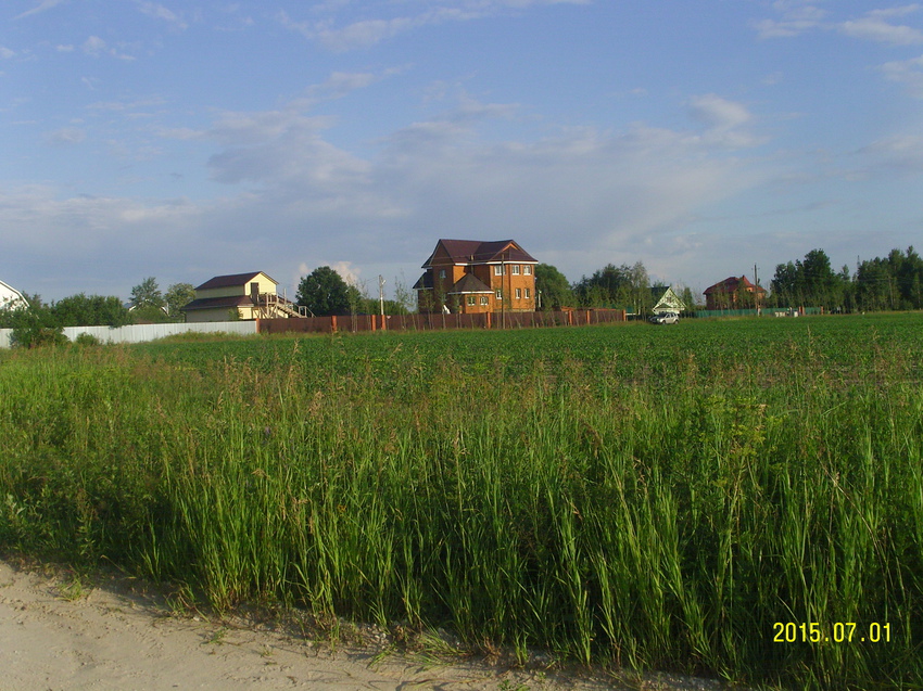Юго-западная часть деревни Тархановская