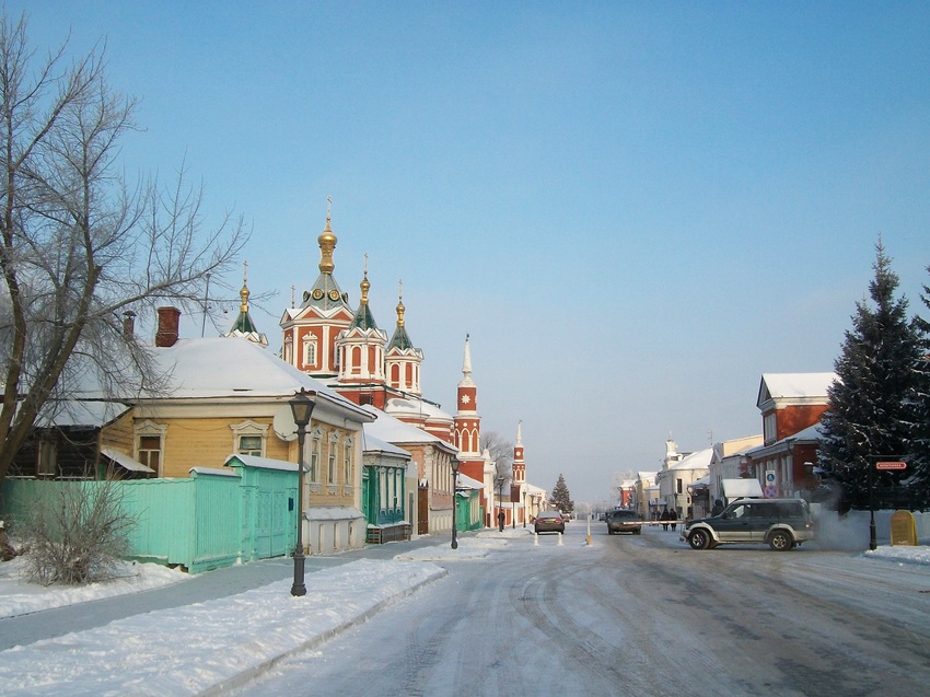 Коломенский кремль улица Лажечникова.