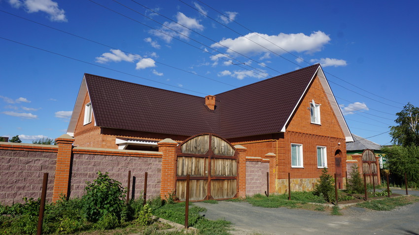 На улице Чапаева.