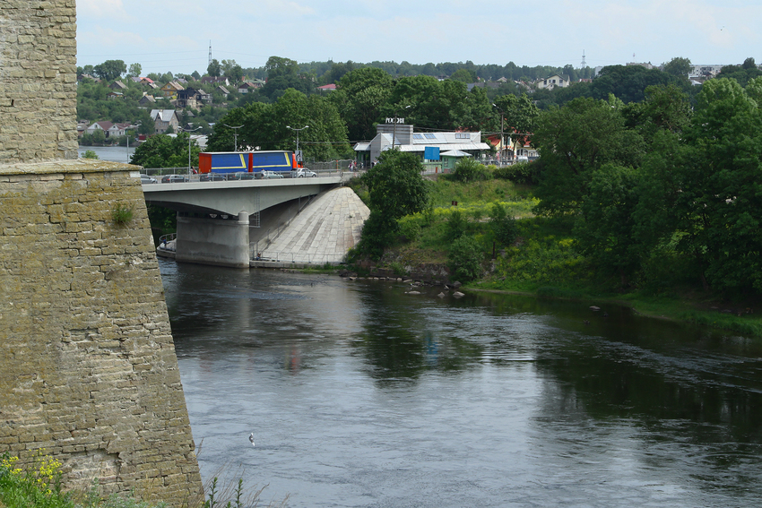 Вид на город