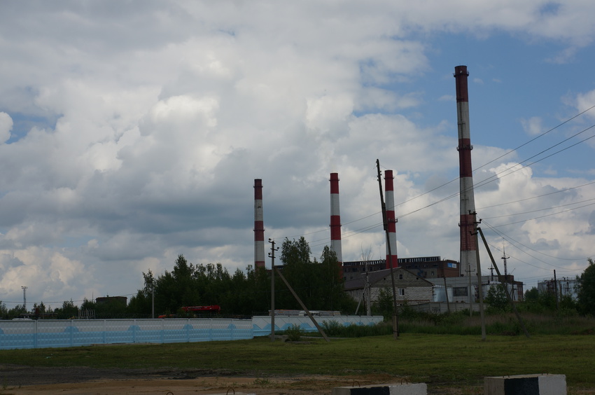 Здание котлотурбинного цеха