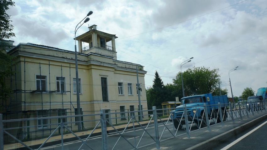Основное здание пожарного депо