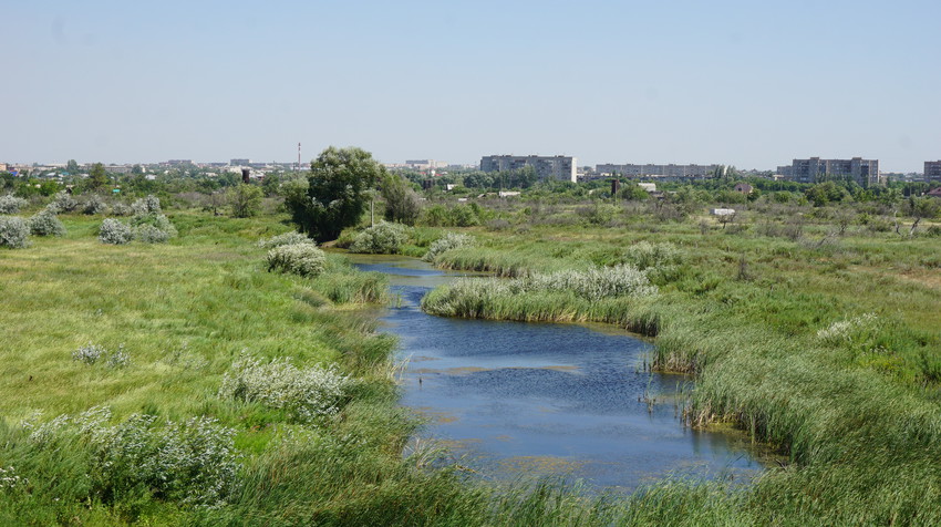 Вид на 6й микрорайон.