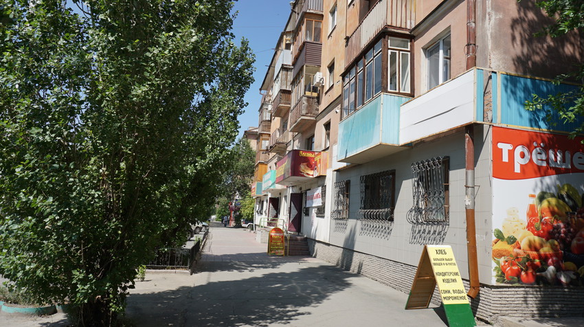 На Советской.