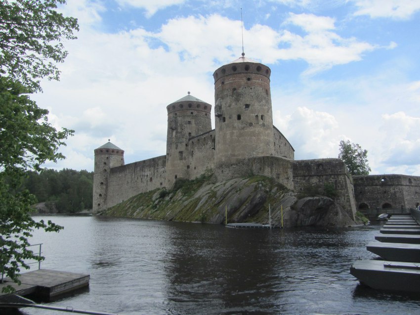 Савонлинна, крепость Олавинлинна,1475