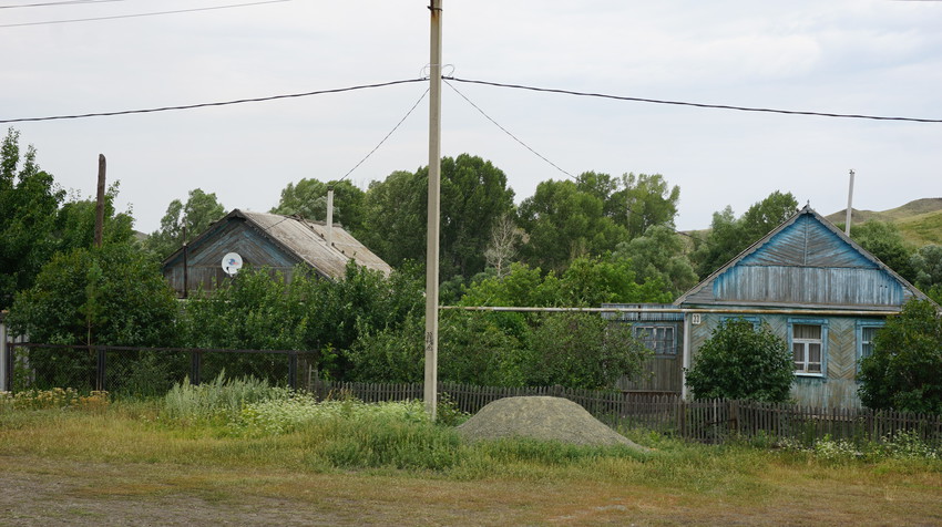 На улице Чапаева.