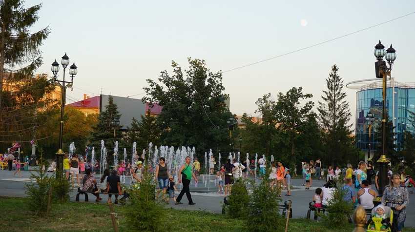 Музыкальный фонтан.