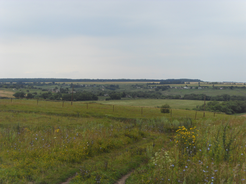 Затишье. Вид на красненские просторы