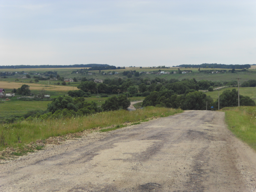 Старая бетонная дорога