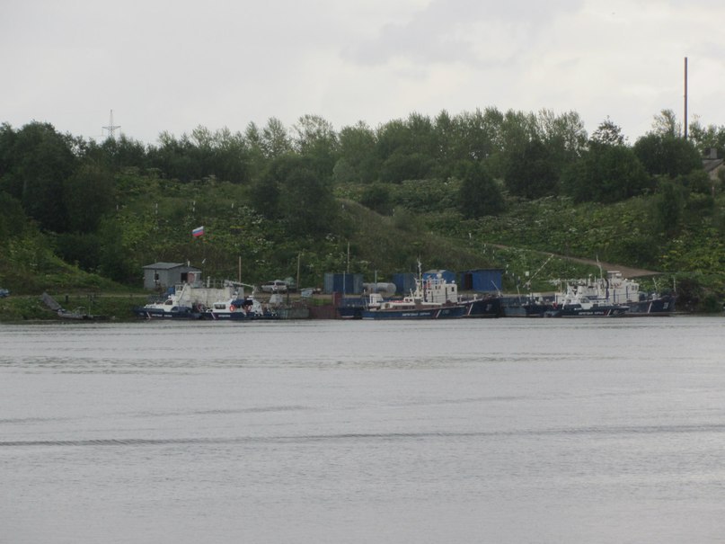 вид с эстонской стороны на Ивангород