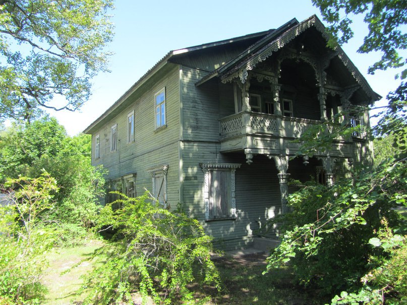 Усть-Нарва, старинный дом