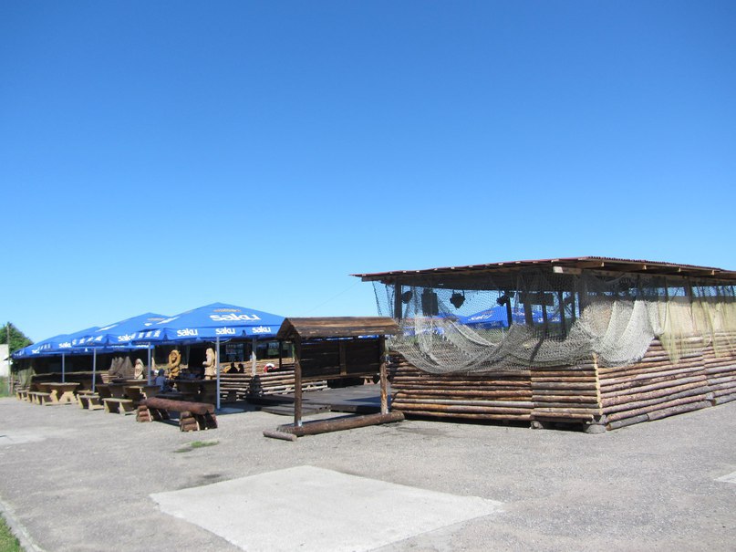 Усть-Нарва, кафе на территории бывшего рыбосовхоза