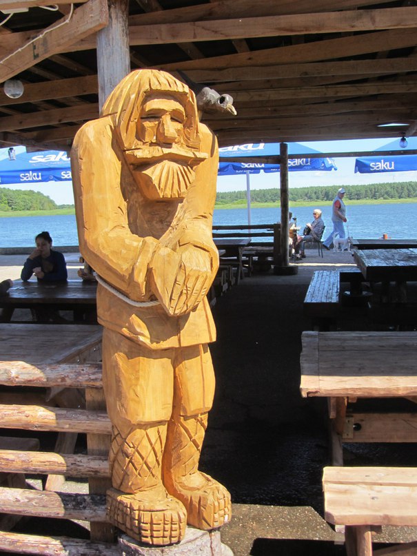 Усть-Нарва, кафе на территории бывшего рыбосовхоза