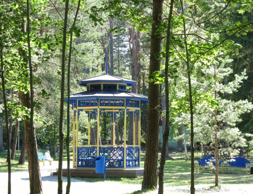 Усть-Нарва, беседка