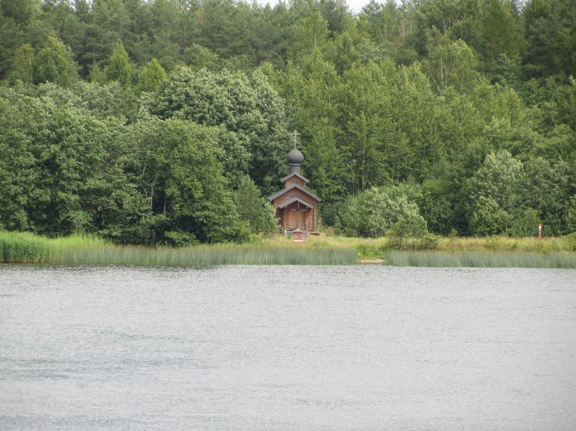 Вид с эстонской стороны на остров Кампергольм