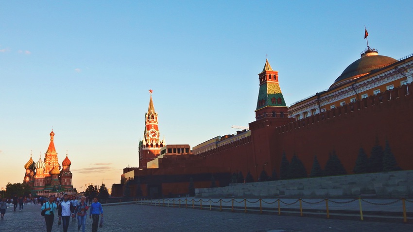 Москва. Красная площадь.
