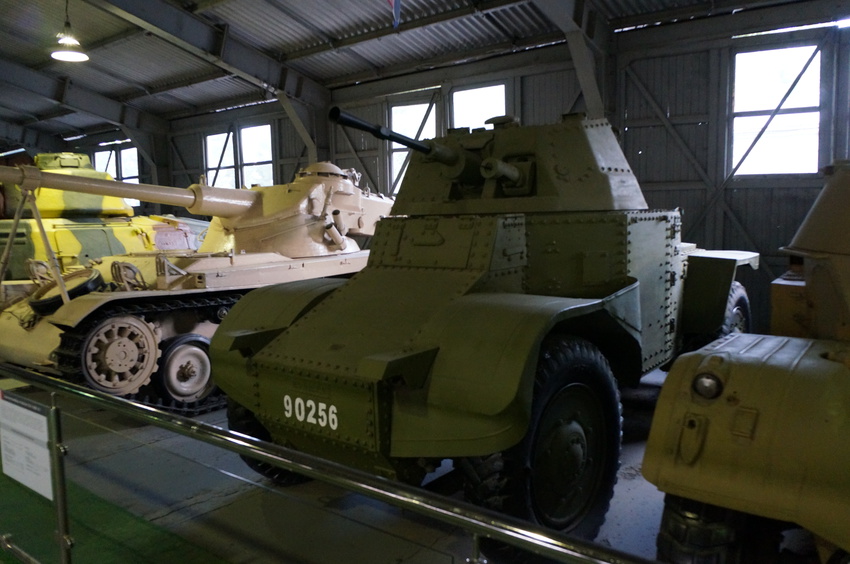 Павильон: Бронированные машины Венгрии, Италии, Китая, Польши, Чехословакии, Франции и Японии