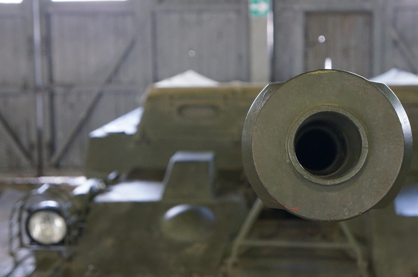 Павильон: Советские лёгкие танки и БМД, техника ВДВ