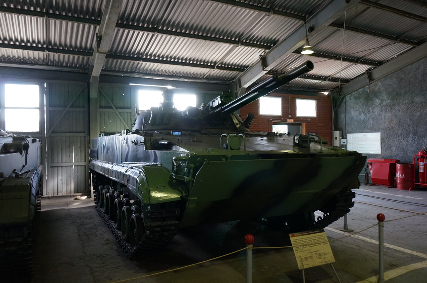 Павильон: Отечественные бронеавтомобили, БТР и БМП