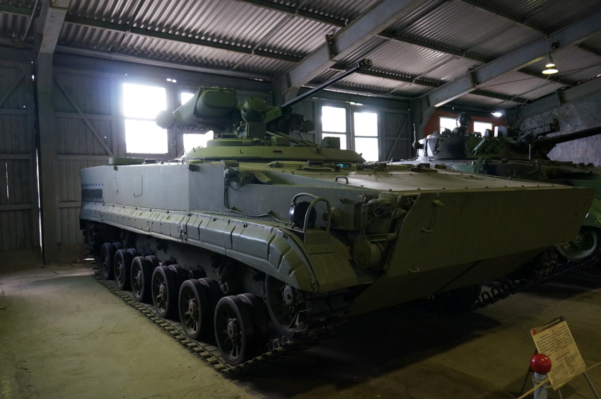 Павильон: Отечественные бронеавтомобили, БТР и БМП