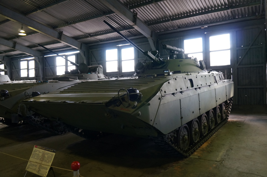 Павильон: Отечественные бронеавтомобили, БТР и БМП