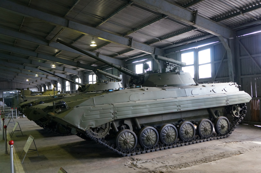 Павильон: Отечественные бронеавтомобили, БТР и БМП