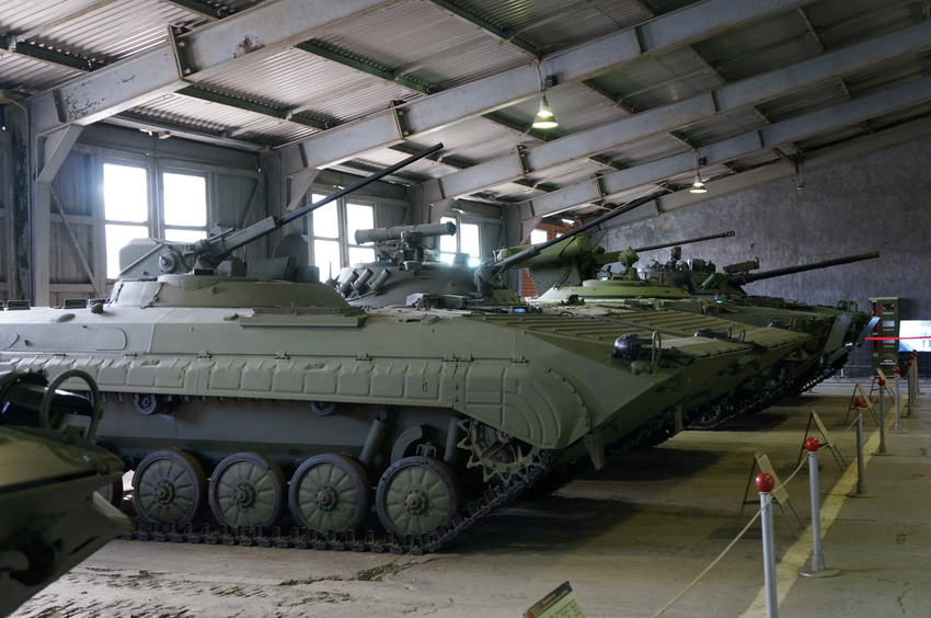 Павильон: Отечественные бронеавтомобили, БТР и БМП