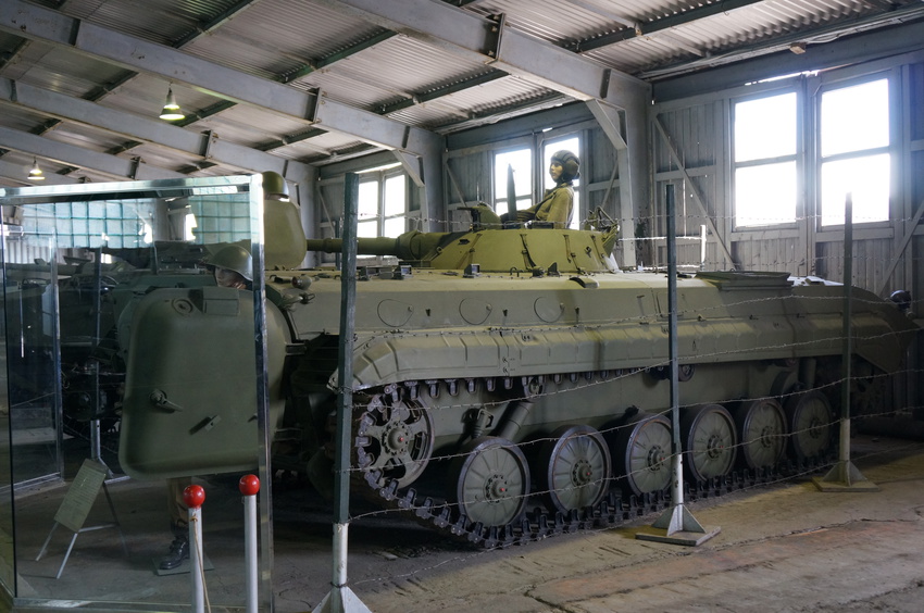 Павильон: Отечественные бронеавтомобили, БТР и БМП