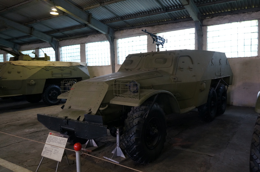 Павильон: Отечественные бронеавтомобили, БТР и БМП