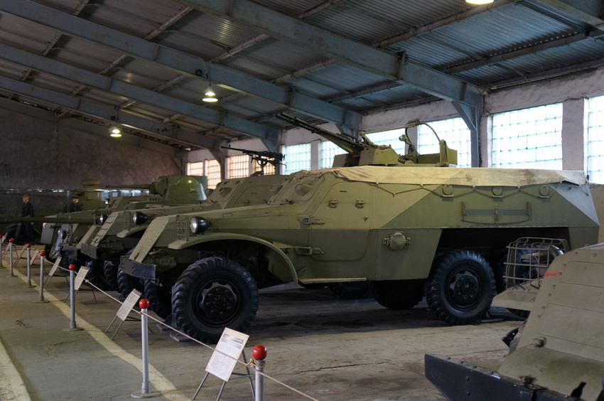 Павильон: Отечественные бронеавтомобили, БТР и БМП