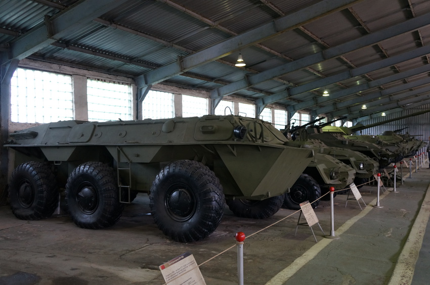 Павильон: Отечественные бронеавтомобили, БТР и БМП