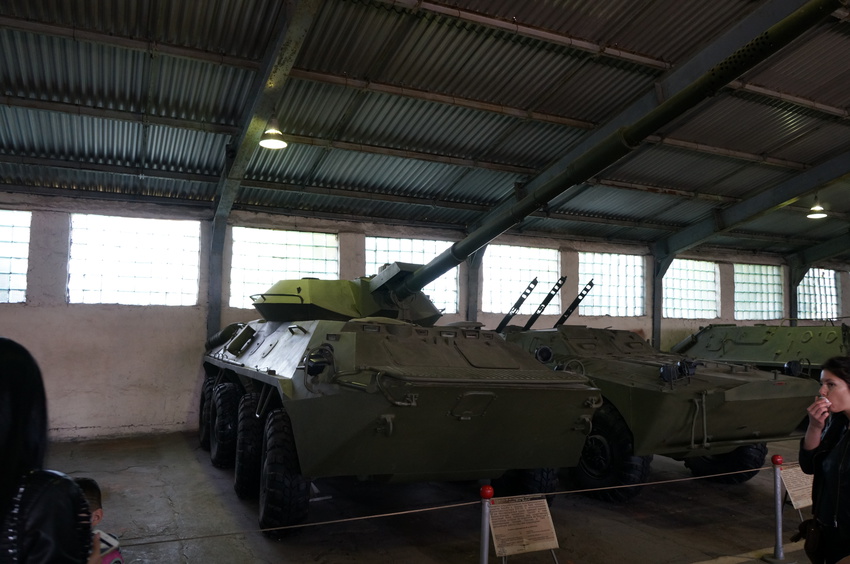 Павильон: Отечественные бронеавтомобили, БТР и БМП