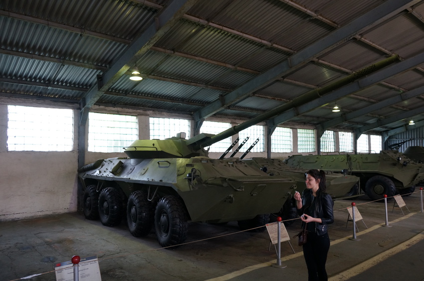 Павильон: Отечественные бронеавтомобили, БТР и БМП