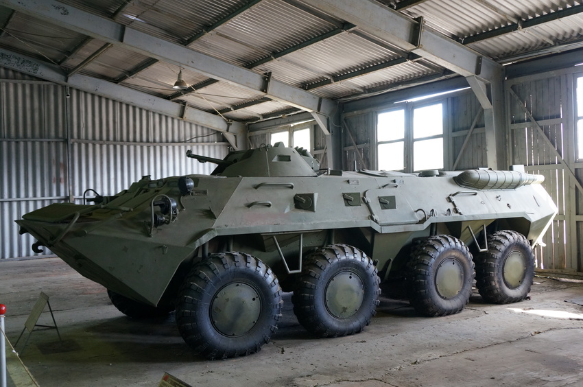 Павильон: Отечественные бронеавтомобили, БТР и БМП