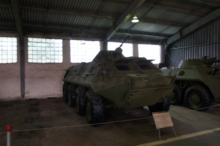 Павильон: Отечественные бронеавтомобили, БТР и БМП
