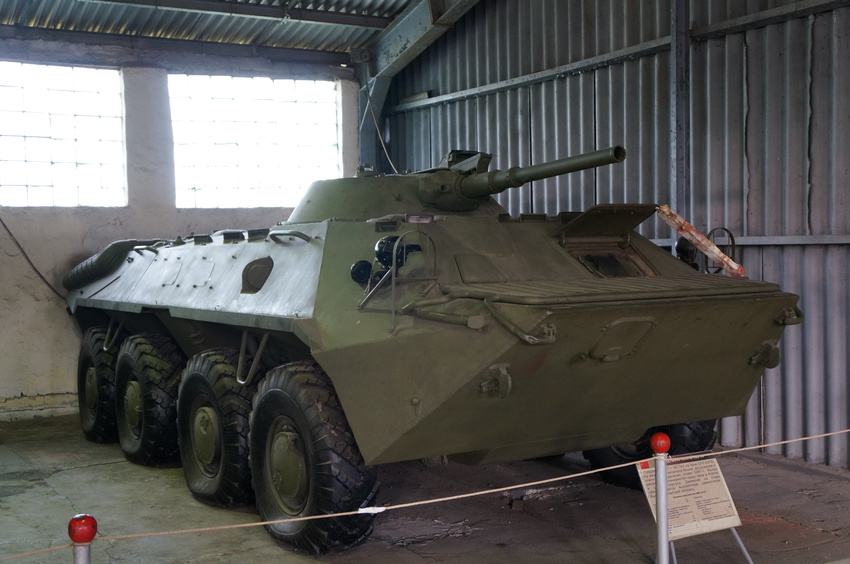 Павильон: Отечественные бронеавтомобили, БТР и БМП