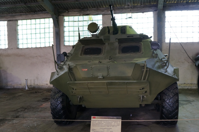 Павильон: Отечественные бронеавтомобили, БТР и БМП