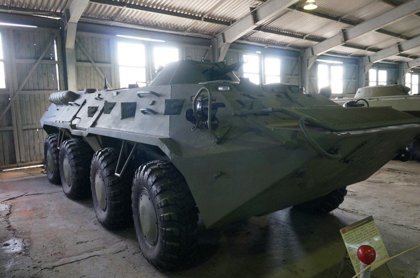 Павильон: Отечественные бронеавтомобили, БТР и БМП