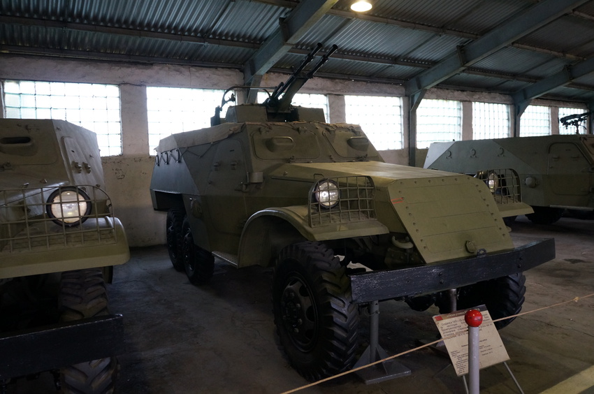 Павильон: Отечественные бронеавтомобили, БТР и БМП