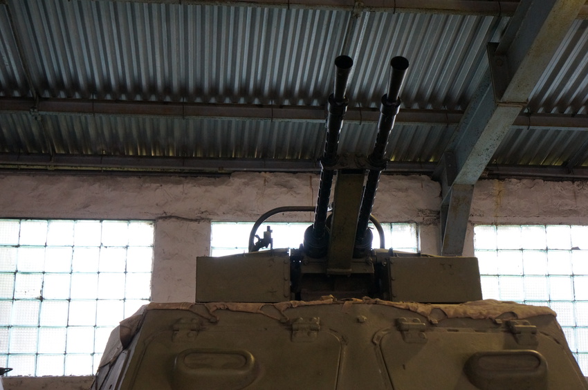 Павильон: Отечественные бронеавтомобили, БТР и БМП