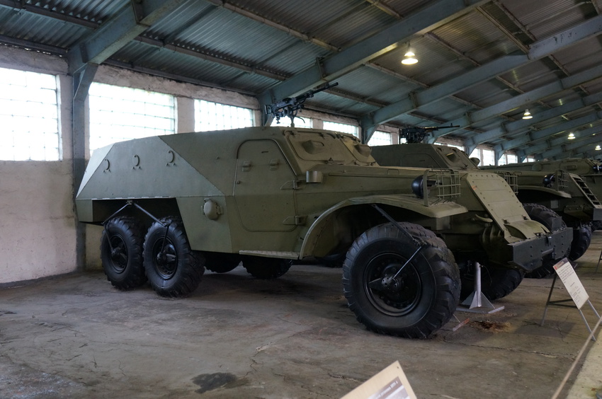 Павильон: Отечественные бронеавтомобили, БТР и БМП