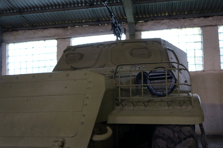 Павильон: Отечественные бронеавтомобили, БТР и БМП